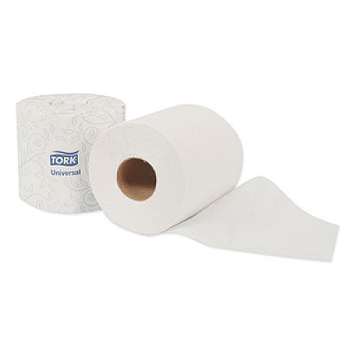 Tork Universal Bath Tissue, Septic Safe, 2-Ply, White, 500 Sheets/Roll, 48 Rolls/Carton (TM1601A)