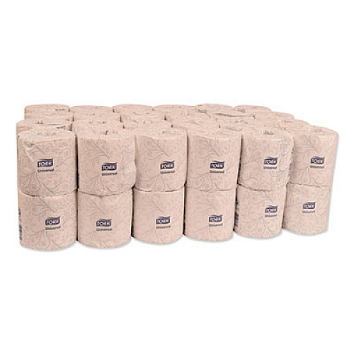 Tork Universal Bath Tissue, Septic Safe, 2-Ply, White, 500 Sheets/Roll, 48 Rolls/Carton (TM1601A)