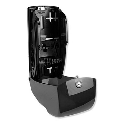 Tork Elevation High Capacity Bath Tissue Dispenser, 6.3 x 6.46 x 14.2, Black (555628)