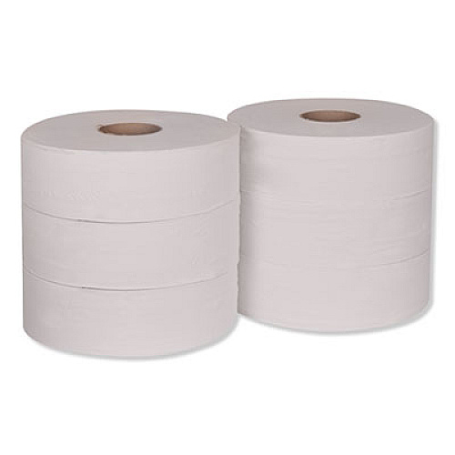Tork Universal Jumbo Bath Tissue, Septic Safe, 2-Ply, White, 3.48" x 2,000 ft, 6/Carton (TJ1222A)