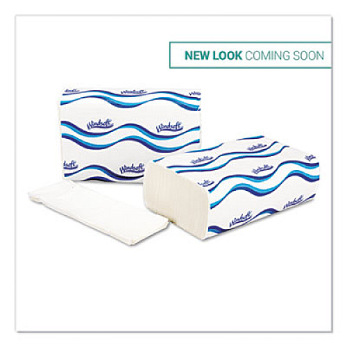 Windsoft Multifold Paper Towels, 1-Ply, 9.25 x 9.5, White, 250/Pack, 16 Packs/Carton (105B)