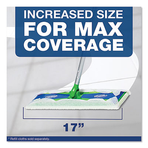 Swiffer Sweeper Mop, Professional Max Sweeper, 17" Wide Mop (37108CT)