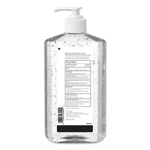 PURELL Advanced Hand Sanitizer Refreshing Gel, 20 oz Pump Bottle, Clean Scent (302312EA)
