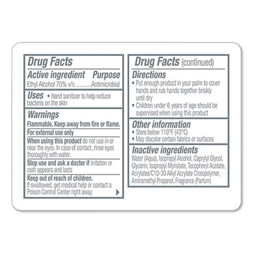 PURELL Advanced Hand Sanitizer Refreshing Gel, 1 oz Flip-Cap Bottle with Display Box, Clean Scent, 36/Bowl (390136BWL)