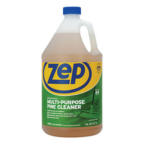 Zep Commercial Pine Multi-Purpose Cleaner, Pine Scent, 1 gal, 4/Carton (ZUMPP128CT)