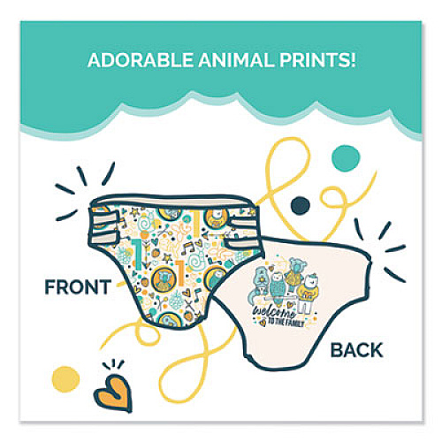 Seventh Generation FREE AND CLEAR BABY DIAPERS, SIZE 3, 16 LBS TO 24 LBS, 31/PACK (44062PK)