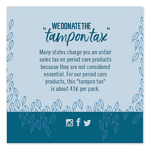 Seventh Generation 45108CT Organic Cotton Tampons