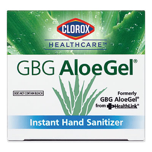 Clorox Healthcare GBG AloeGel Instant Gel Hand Sanitizer, 800 mL Bag-in-a-Box, 12/Carton (32376)