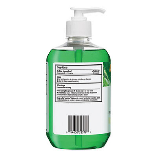 Clorox Healthcare AloeGuard Antimicrobial Soap, Aloe Scent, 18 oz Pump Bottle, 12/Carton (32378)