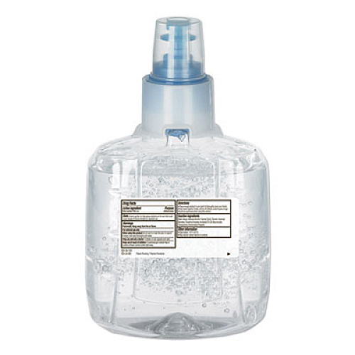 PURELL Advanced Hand Sanitizer Green Certified Gel Refill, For LTX-12 Dispensers, 1,200 mL, Fragrance-Free (190302EA)
