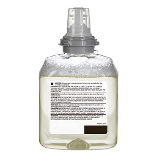 GOJO TFX Green Certified Foam Hand Cleaner Refill, Unscented, 1,200 mL, 2/Carton (566502CT)