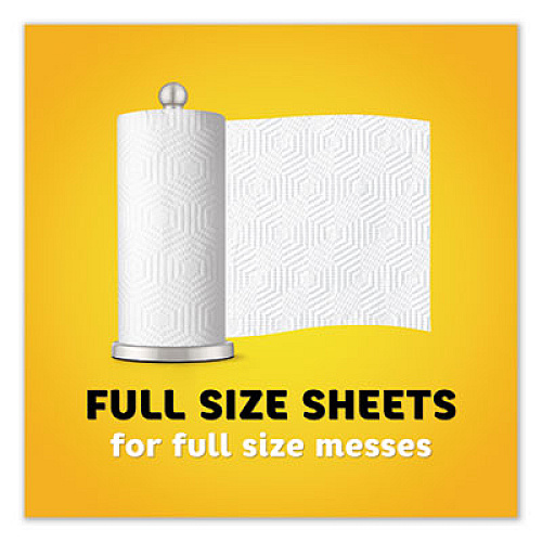 Bounty Essentials Kitchen Roll Paper Towels, 2-Ply, 11 x 10.2, 40 Sheets/Roll, 30 Rolls/Carton (74657)