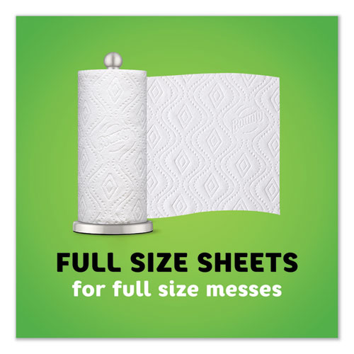 Bounty PAPER TOWELS, 2-PLY, WHITE, 54 SHEETS/ROLL, 12 ROLLS/CARTON (74796)