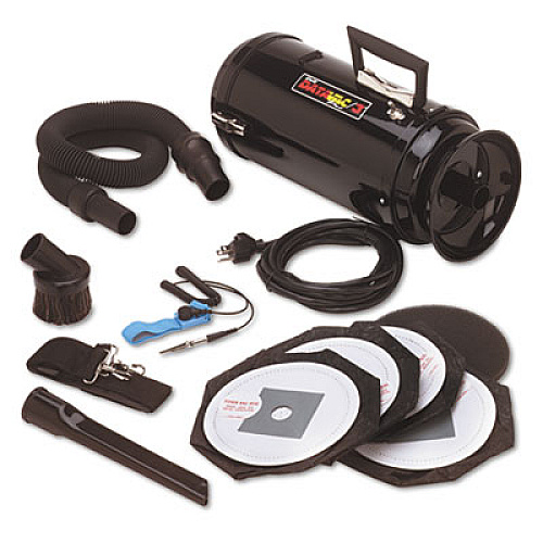 DataVac ESD-Safe Pro Data-Vac/3 Professional Cleaning System, 1.7 hp, Black (DV3ESD1)
