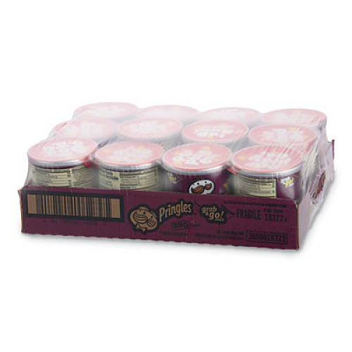 Pringles POTATO CRISPS, BBQ, 1.41 OZ CAN, 36/BOX (1170368)