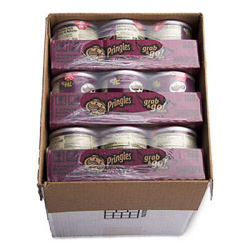 Pringles POTATO CRISPS, BBQ, 1.41 OZ CAN, 36/BOX (1170368)