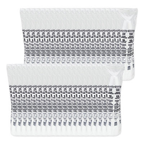 Dart Foam Drink Cups, 12 oz, Squat, White, 1,000/Carton (12J16)