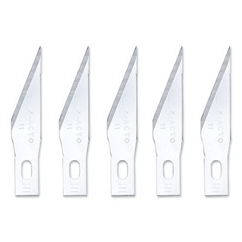 X-ACTO Z Series #11 Replacement Blades, 5/Pack (XZ211W)