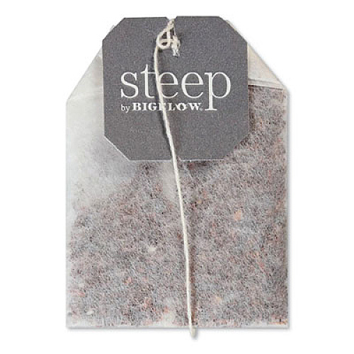 Bigelow STEEP TEA, ROOIBOS HIBISCUS HERBAL TEA, 0.08 OZ TEA BAG, 20/BOX (2072094)