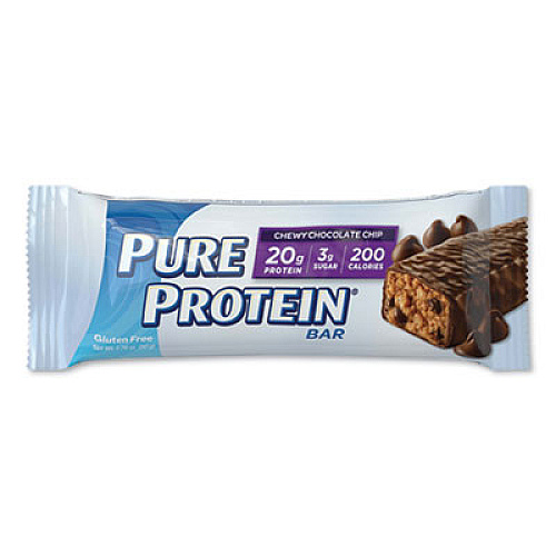 Balance Bar PURE PROTEIN BAR, CHEWY CHOCOLATE CHIP, 1.76 OZ BAR, 6/BOX (24306983)