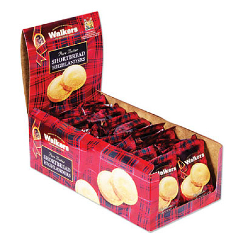 Walkers SHORTBREAD HIGHLANDERS, 1.4 OZ, 18/BOX (24288059)