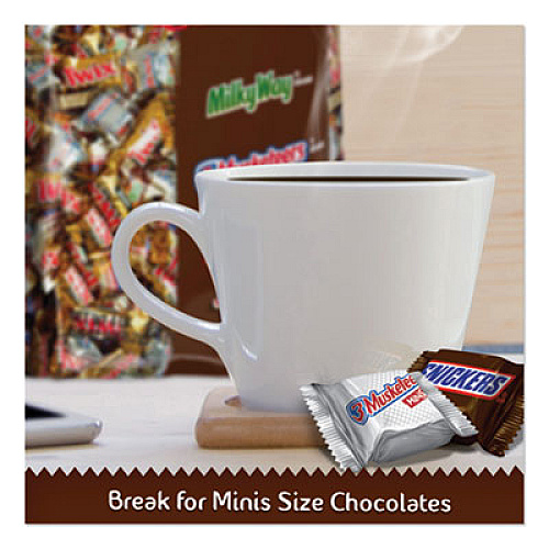 Snickers MINIS SIZE VARIETY PACK, ASSORTED, 4 LB (2806912)