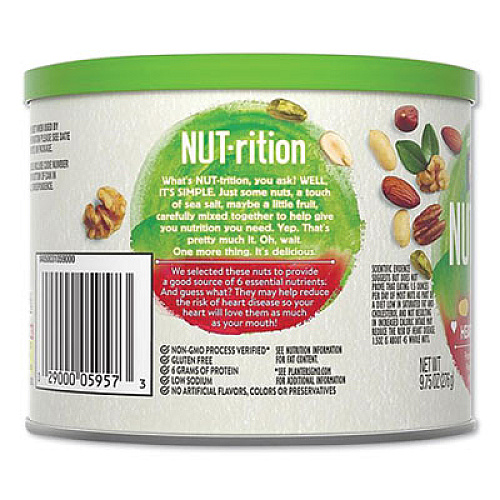 Planters NUT-RITION HEART HEALTHY MIX, 9.75 OZ CAN (956919)