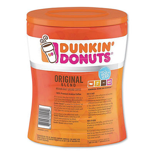Dunkin Donuts ORIGINAL BLEND COFFEE, DUNKIN ORIGINAL, 30 OZ CAN (24311794)