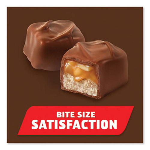 Snickers MINIS SIZE CHOCOLATE BARS, MILK CHOCOLATE, 4.4 OZ PACK, 12 PACKS/CARTON (903939)