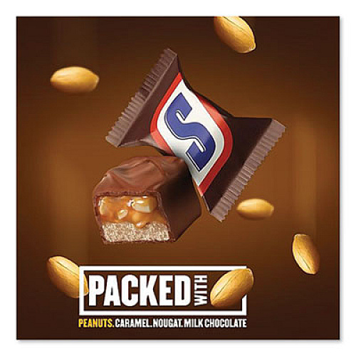 Snickers MINIS SIZE CHOCOLATE BARS, MILK CHOCOLATE, 40 OZ, 2/BUNDLE (2401379)