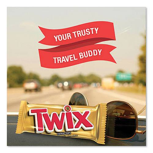Twix SHARING SIZE CHOCOLATE COOKIE BAR, 3.02 OZ, 24/BOX (903941)