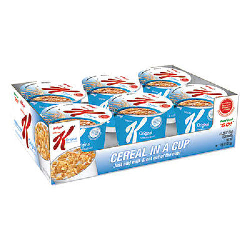 Kellogg's Special K Original Breakfast Cereal, 1.25 oz, 6/Box (12466BX)