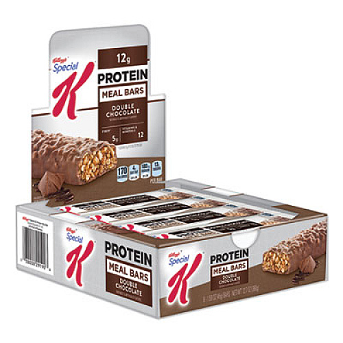 Kellogg's SPECIAL K DOUBLE CHOCOLATE PROTEIN BARS, 1.59 OZ, 8/BOX (751249)