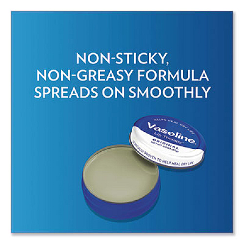 Vaseline Lip Therapy, 0.6 oz, 12/Carton (53647CT)