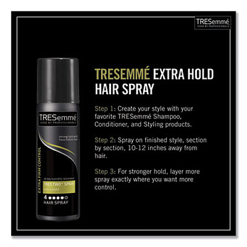 TRESemme TRE TWO HAIR SPRAY, 1.5 OZ, 24/CARTON (62393CT)