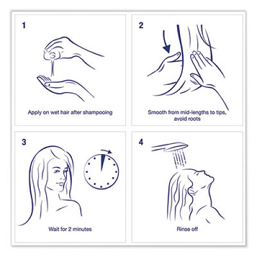 Dove INTENSIVE REPAIR HAIR CARE, CONDITIONER, LIGHT SCENT, 3 OZ (06964EA)