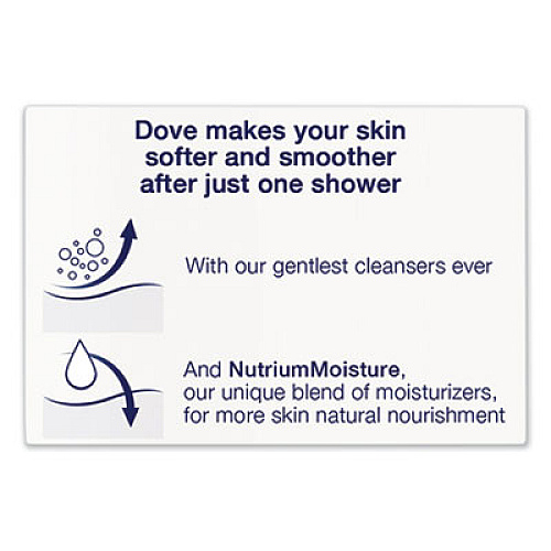Dove Body Wash, Cucumber and Green Tea, 3 oz, 24/Carton (17266CT)