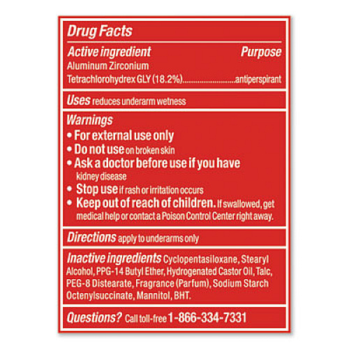 Degree MEN DRY PROTECTION ANTIPERSPIRANT, SPORT SCENT, 2.7 OZ, 6/CARTON (08633CT)