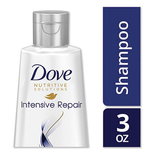 Dove INTENSIVE REPAIR HAIR CARE, SHAMPOO, LIGHT SCENT, 3 OZ (06963EA)