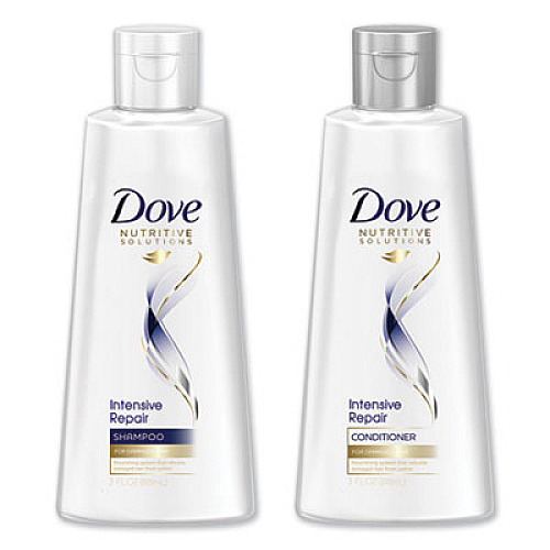 Dove INTENSIVE REPAIR HAIR CARE, CONDITIONER, LIGHT SCENT, 3 OZ (06964EA)