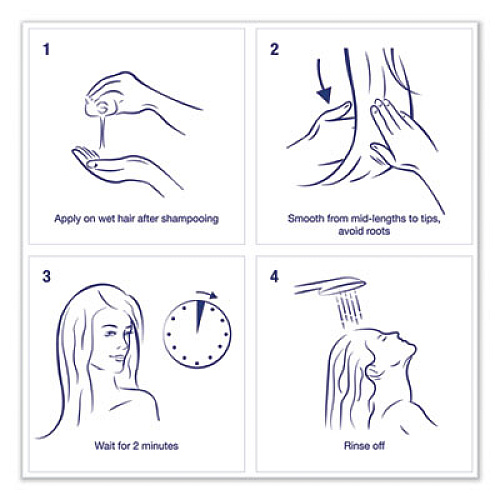 Dove INTENSIVE REPAIR HAIR CARE, CONDITIONER, LIGHT SCENT, 3 OZ, 24/CARTON (06964CT)
