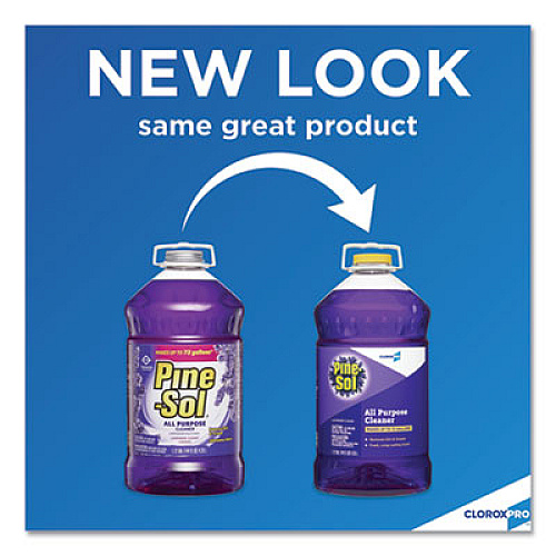 Pine-Sol All Purpose Cleaner, Lavender Clean, 144 oz Bottle, 3/Carton (97301)