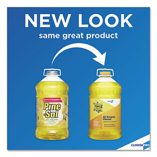 Pine-Sol All Purpose Cleaner, Lemon Fresh, 144 oz Bottle (35419EA)
