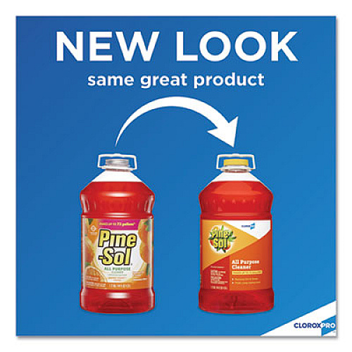 Pine-Sol All Purpose Cleaner, Orange Energy, 144 oz Bottle (41772EA)