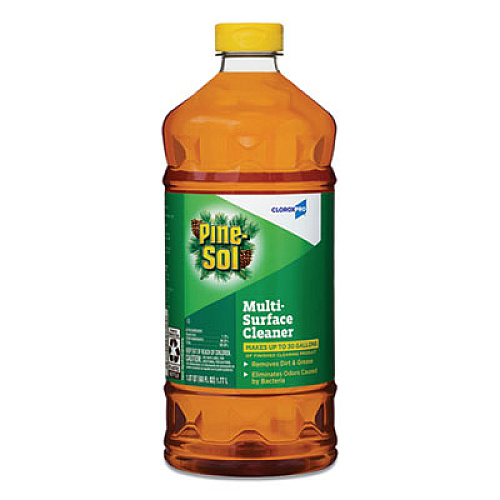 Pine-Sol Multi-Surface Cleaner Disinfectant, Pine, 60oz Bottle, 6 Bottles/Carton (41773CT)