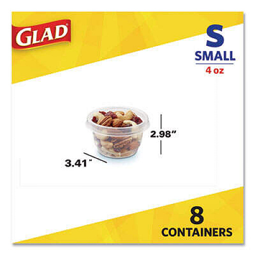 Glad 70240 Food Storage Containers with Lids