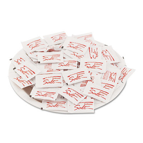 Diamond Crystal Salt Packets, 0.75 grams, 3,000/Carton (14609)