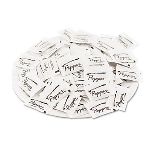 Diamond Crystal Pepper Packets, 0.1 grams, 3,000/Carton (14462)