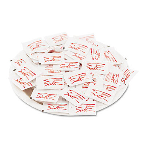 Diamond Crystal Salt Packets, 0.75 grams, 3,000/Carton (14609)