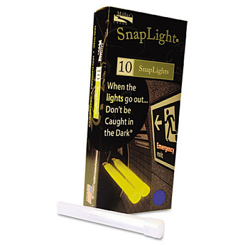 Miller's Creek SNAPLIGHTS, 6"L X 3/4"W, BLUE, 10/BOX (151846)